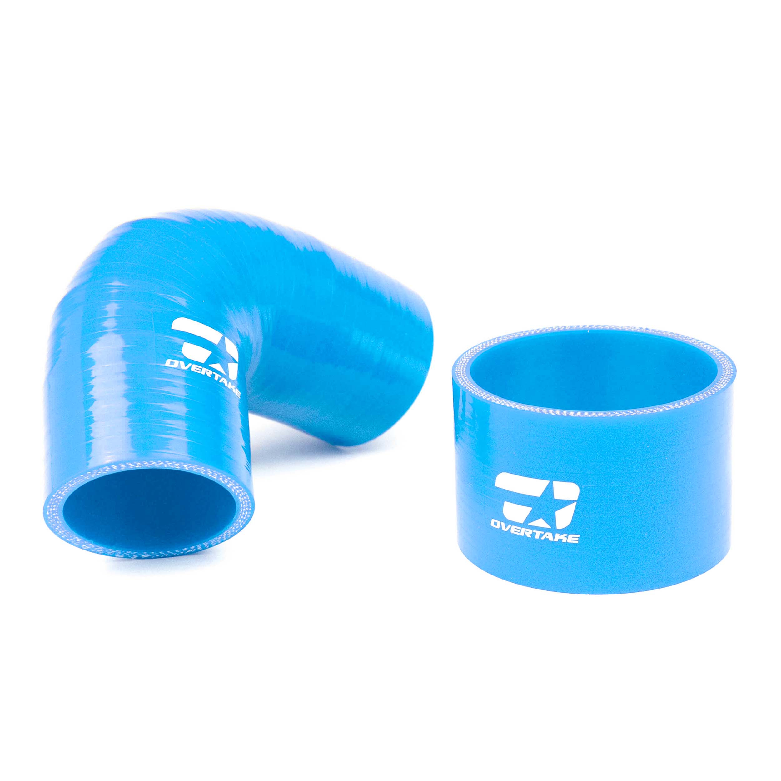 Overtake TMIC Silicone Coupler Kit w/ STi Style TMIC Black WRX 02-07 / STI 04-21 / Forester XT 04-08 | A10131BLU
