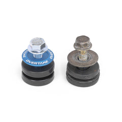 Overtake Top Mount Intercooler Isolator Bushings Blue Subaru WRX / STI 2002-2025 | A10638BLU