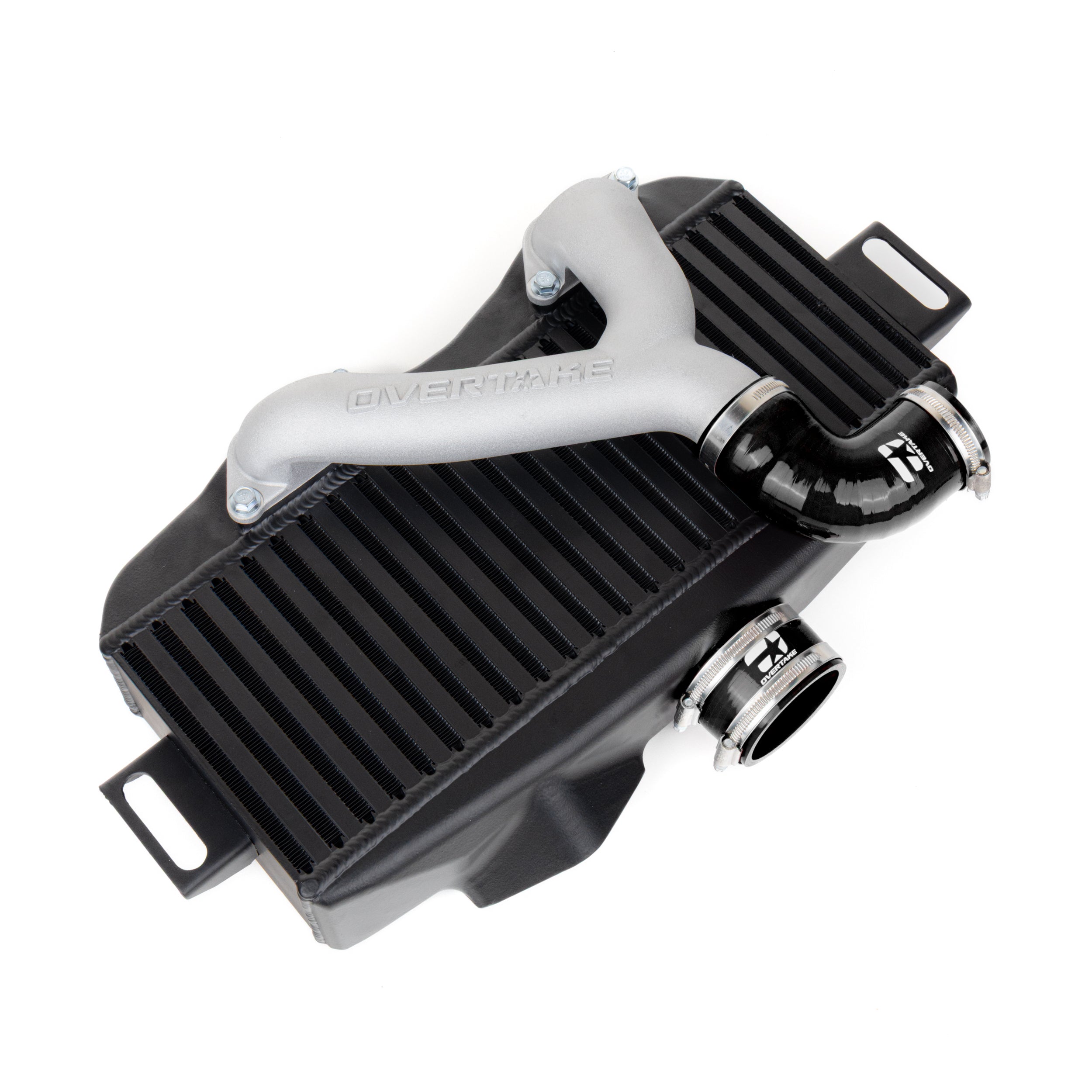 Overtake Top Mount Intercooler Y-Pipe Kit Black Subaru STI 2004-2021 | A10385BLK