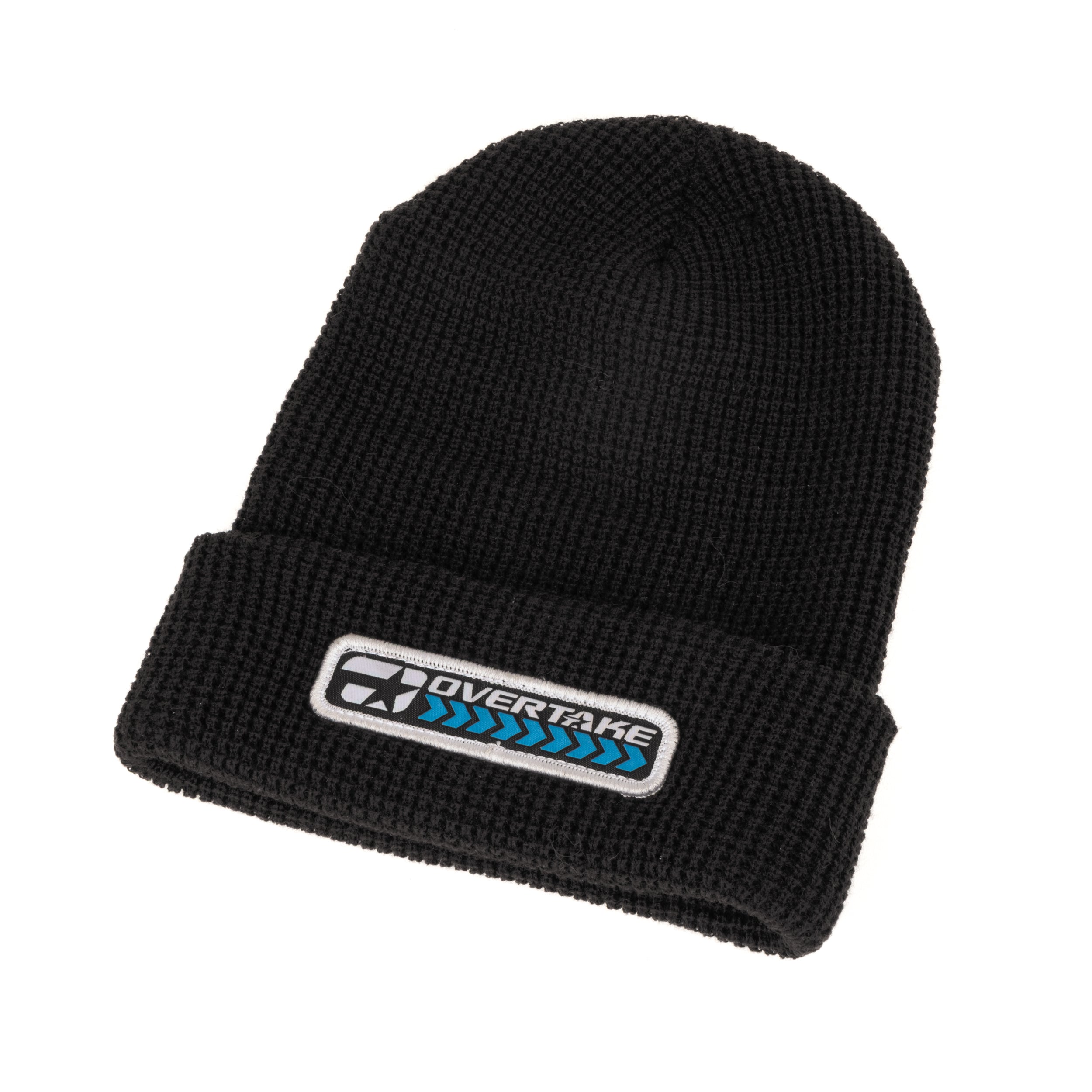Overtake Waffle Beanie - Black | A10741