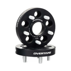 Overtake Wheel Spacers - Pair - 25mm 5x100 - Subaru 2002-2014 WRX / 2004 STI / 2013-2026 BRZ/GR86 | A10807