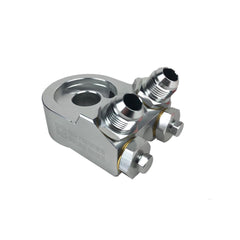 P2M Angled Oil Filter Block Adapter