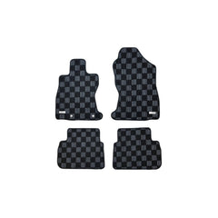 P2M Front and Rear Race Floor Mats Dark Grey Subaru WRX 2022-2026