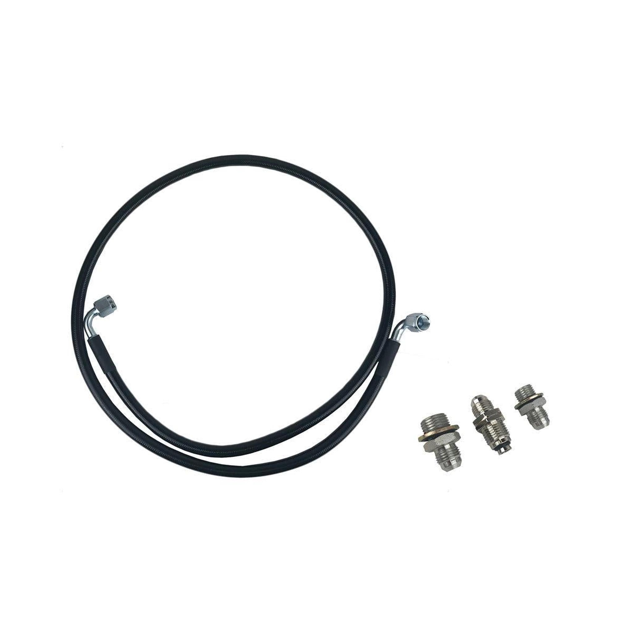 P2M High Pressure Power Steering Hose Mitsubishi EVO 8 / EVO 9 2003-2006