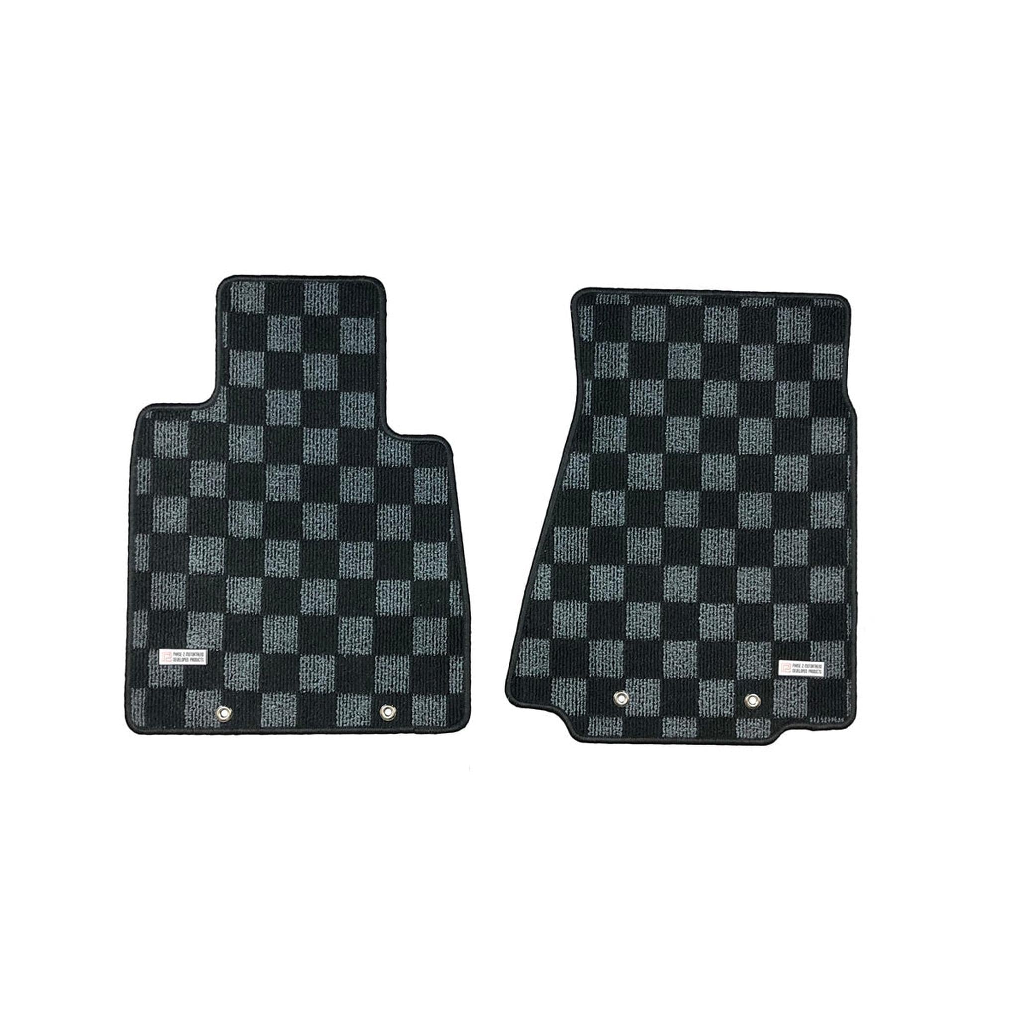 P2M Race Floor Mats : Dark Grey Nissan Z34 370Z 2009-2020