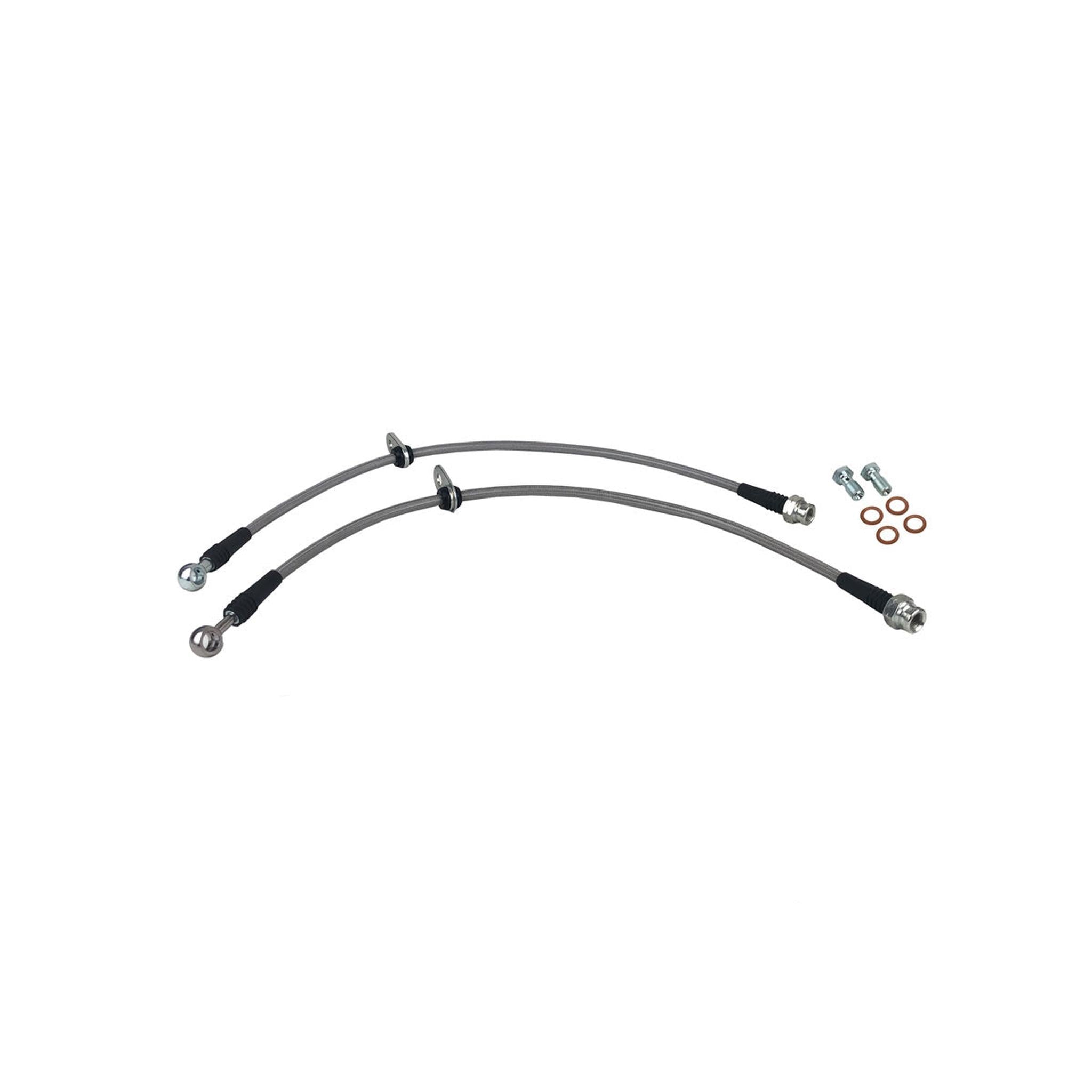 P2M Rear Brake Lines Mitsubishi EVO X 2008+