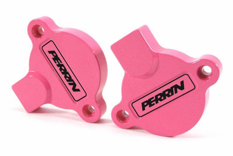 PERRIN Cam Solenoid Cover Hyper Pink 13-26 Subaru BRZ / Scion FR-S / Toyota 86 & GR86 | PSP-ENG-173HP
