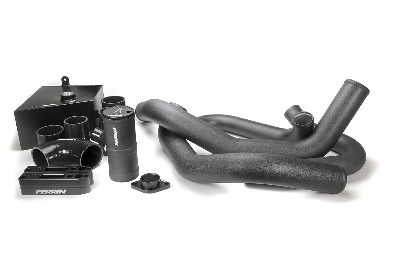 PERRIN Front Mount Intercooler Boost Tube Kit Black Subaru WRX 2015-2021 | PSP-ITR-437-3BK