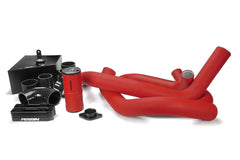 PERRIN Front Mount Intercooler Boost Tube Kit Red Subaru WRX 2015-2021 | PSP-ITR-437-3RD