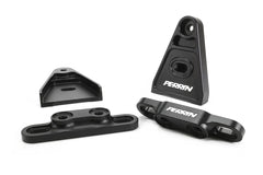 Perrin Performance High-Lift Hood Brackets Black Subaru WRX / STI 2015-2026 | PSP-BDY-011BK