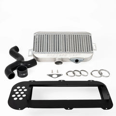 Process West Silver Top Mount Intercooler w/ Shroud Subaru Forester XT 2004-2008 | PWTMIC08
