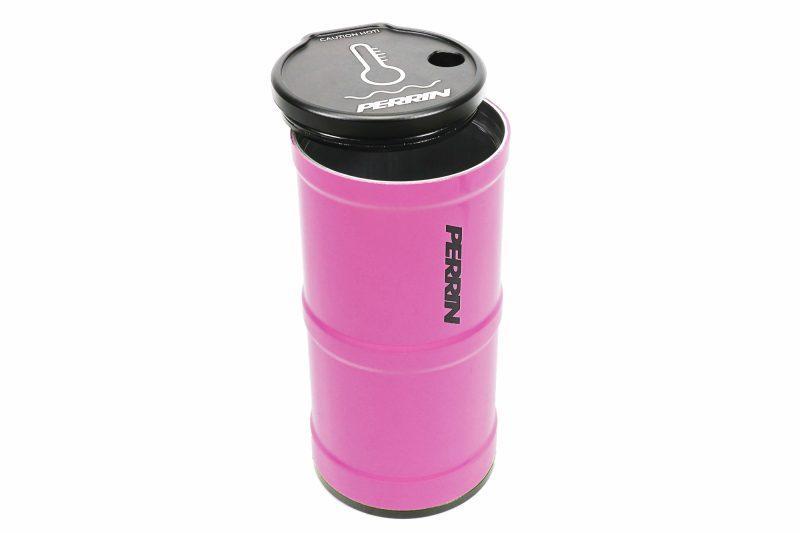 Perrin 13-26 Subaru BRZ / 04-21 Subaru STI / 02-26 Subaru WRX Coolant Overflow Tank - Hyper Pink | ASM-ENG-505HP