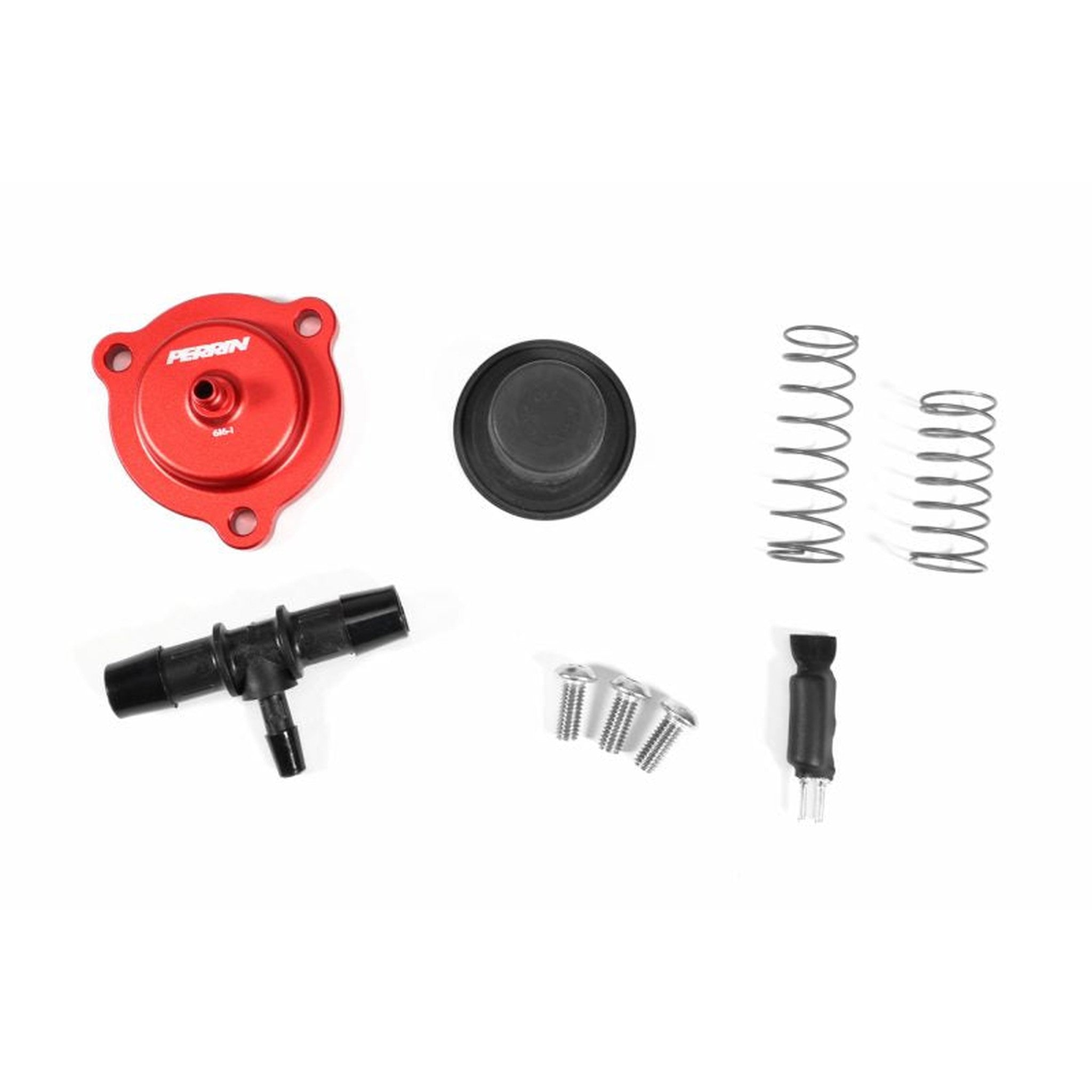 Perrin 2022-2026 Subaru WRX / Ascent / Legacy / Outback Diverter Valve - Red | PSP-TAC-616RD