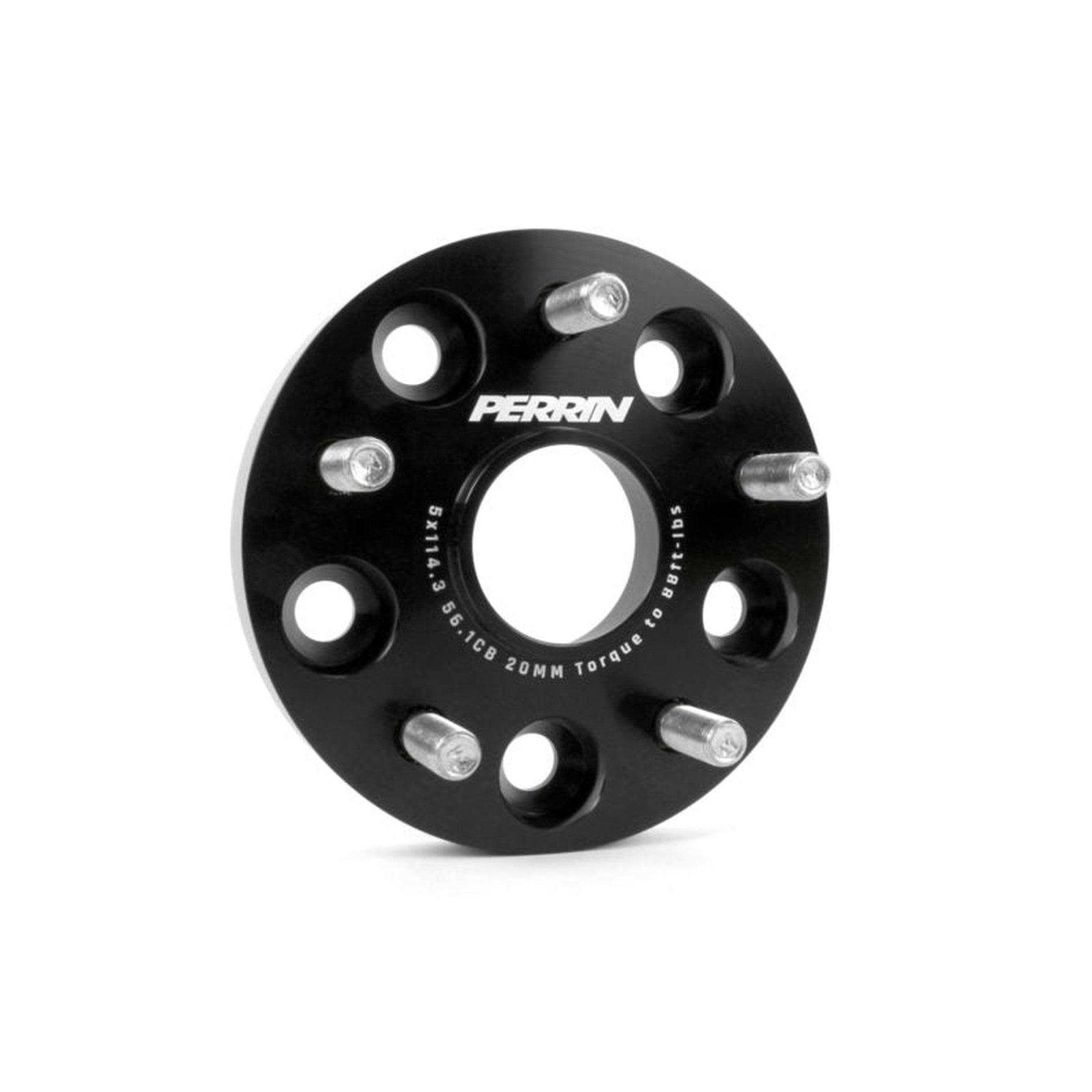 Perrin 20mm Wheel Spacers (One Pair) Subaru STI 2005-2021 / WRX 2015-2025 | PSP-WHL-020BK