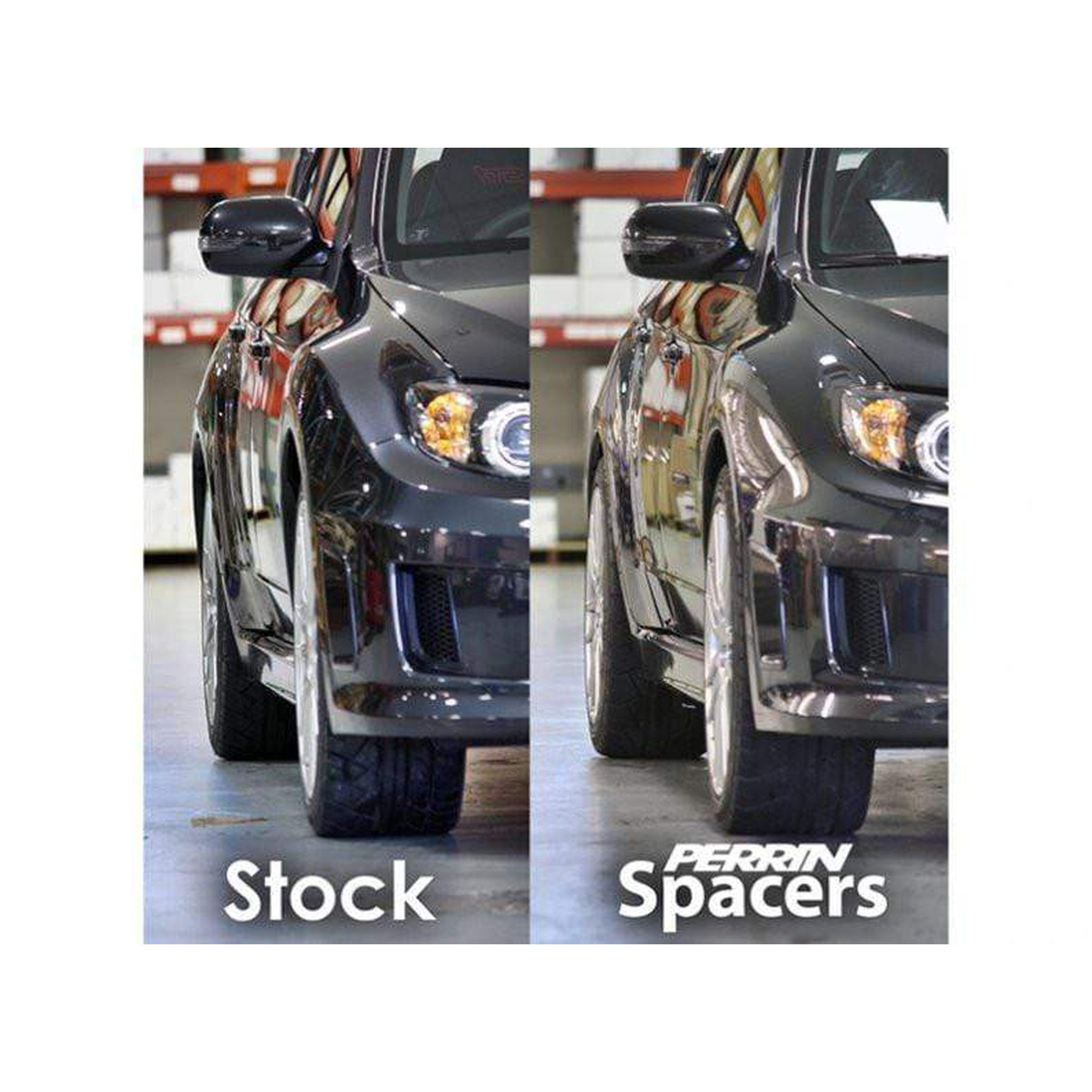 Perrin 5x114.3 15mm Wheel Spacers (One Pair) Subaru STI 05-21 / WRX 15-26 | PSP-WHL-115BK