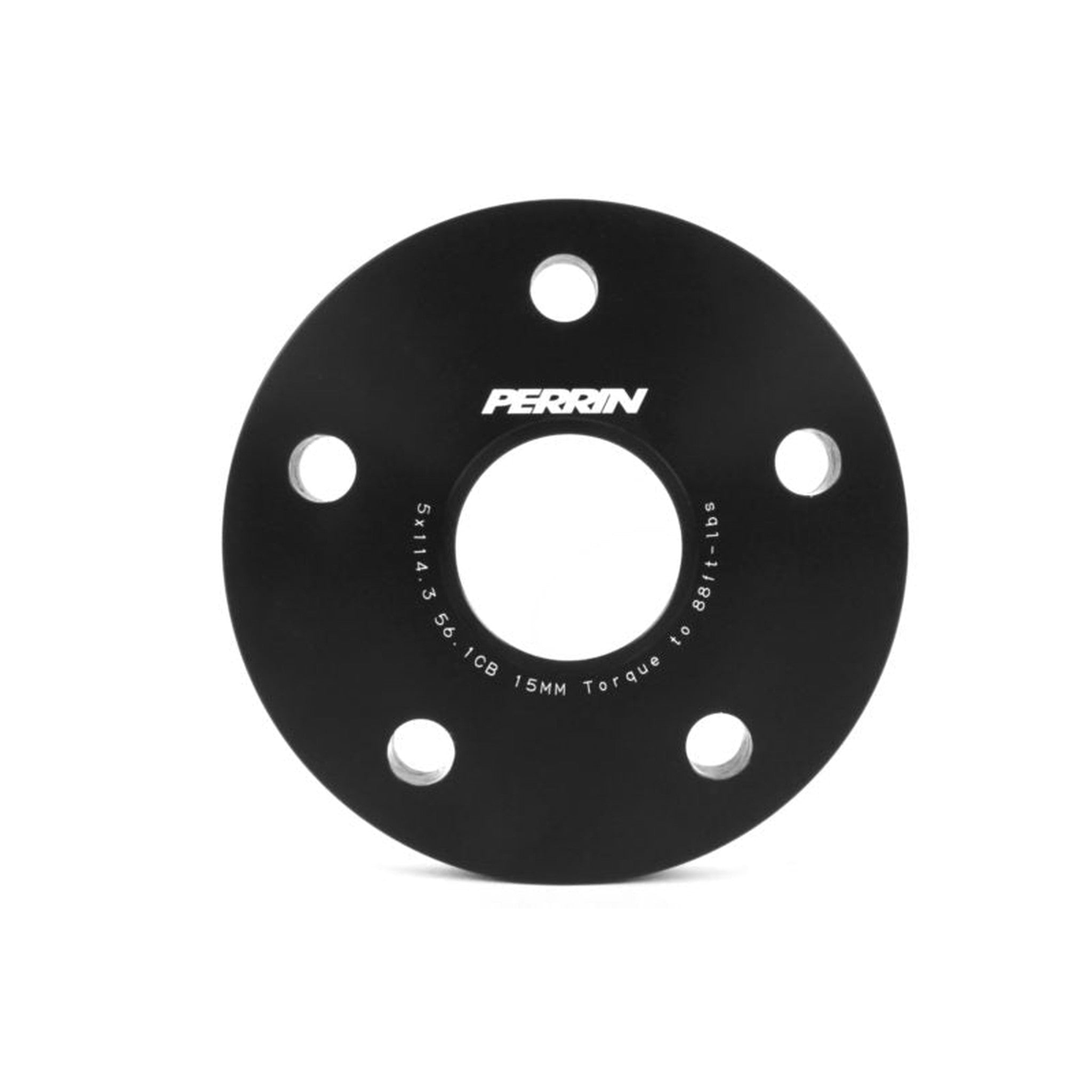 Perrin 5x114.3 15mm Wheel Spacers (One Pair) Subaru STI 05-21 / WRX 15-26 | PSP-WHL-115BK