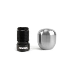 Perrin Barrel Shift Knob Stainless Steel Brushed 6 Speed Subaru WRX 15-26 / STI 04-21 | PSP-INR-132-2