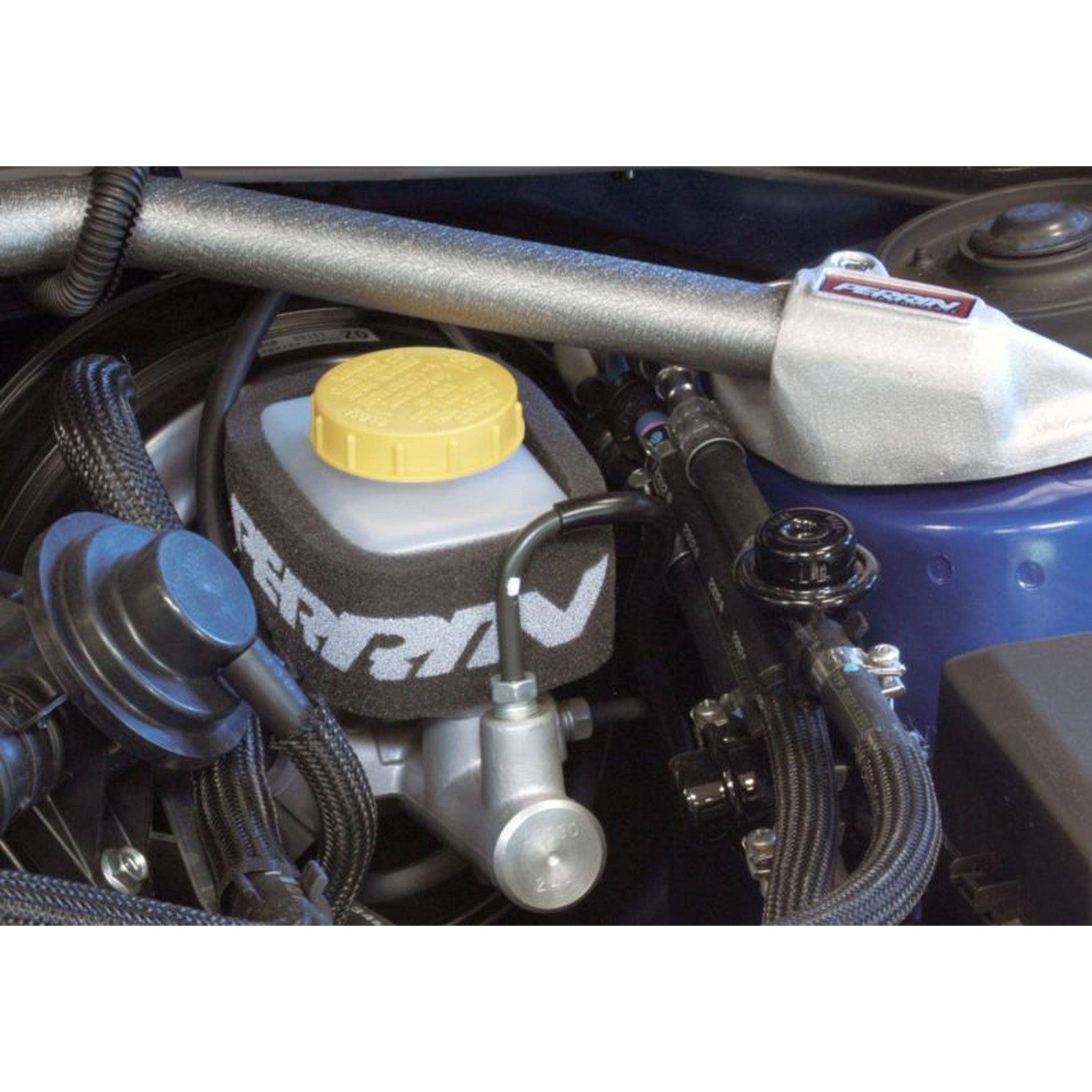 Perrin Brake Reservoir Kozy Subaru WRX 02-26 / STI 04-21 / BRZ 13-26 | ASM-BRK-200