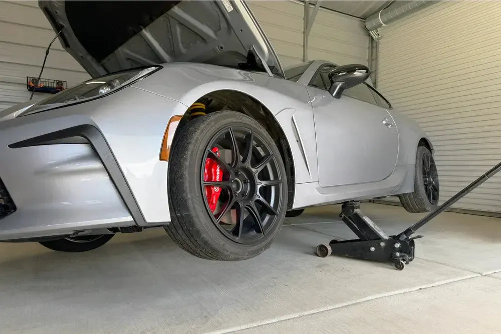Perrin Center Mount Jack Pads Black Toyota 86 / Subaru BRZ / WTX / STI 2002-2026 | PSP-BDY-043BK