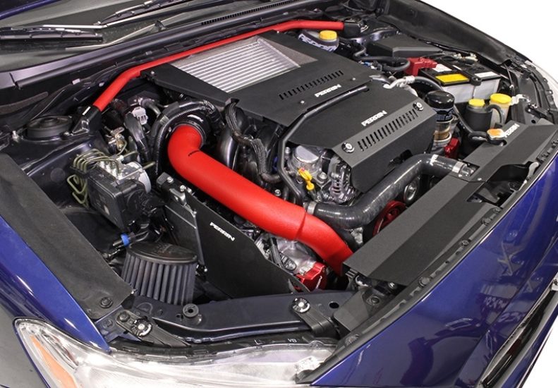 Perrin Charge Pipe Red Subaru WRX 2022-2026 | PSP-ITR-201RD