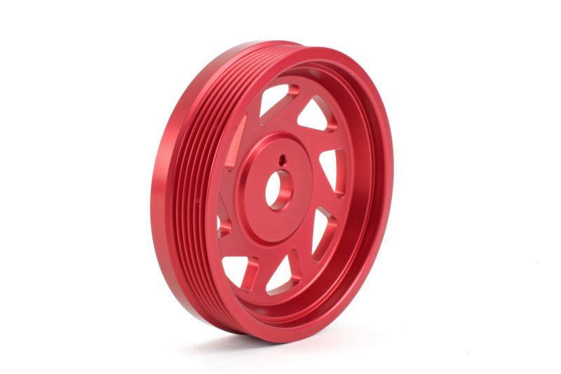 Perrin Crank Pulley Red WRX 2015-2018 / Scion FR-S 2013-2016 / Subaru BRZ 2013-2020 / 2017-2020 Toyota 86 | PSP-ENG-101 Red
