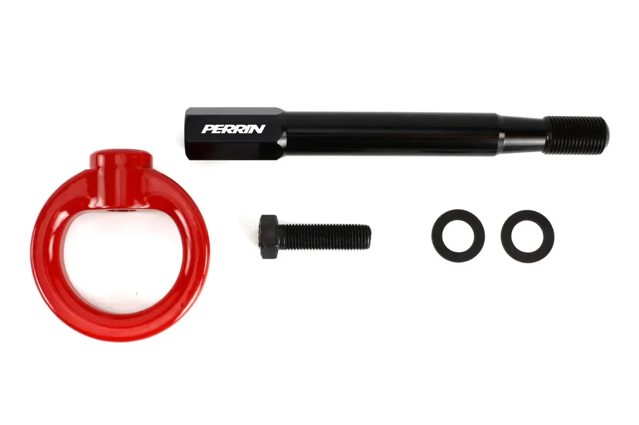Perrin Front Tow Hook Kit Red Subaru Forester 2025-2026 | PSP-BDY-238RD