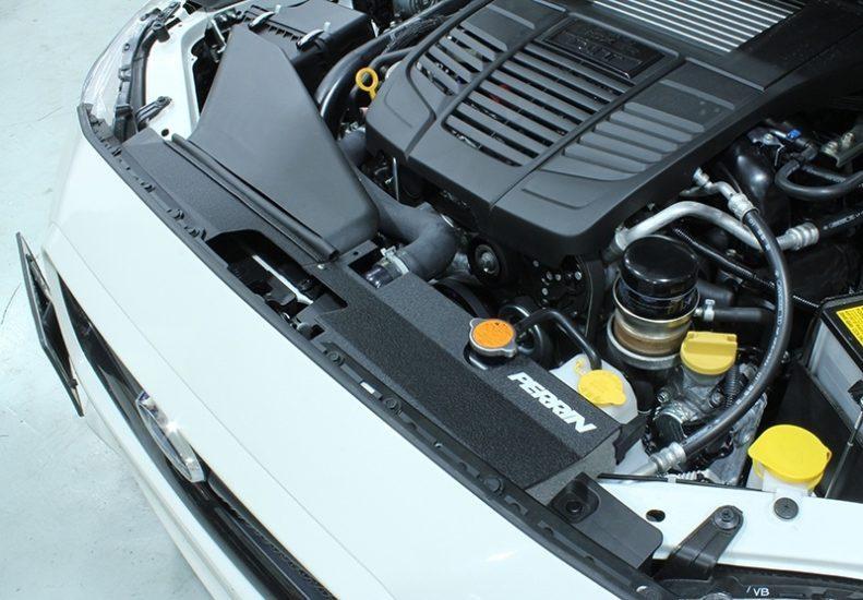 Perrin Hyper Pink Radiator Shroud Subaru WRX 2015-2021 / STI 2015-2021 without OEM Intake Scoop | PSP-ENG-512-2HP