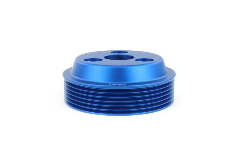 Perrin Lightweight Water Pump Pulley Blue Subaru WRX 2022-2026 | PSP-ENG-112BL