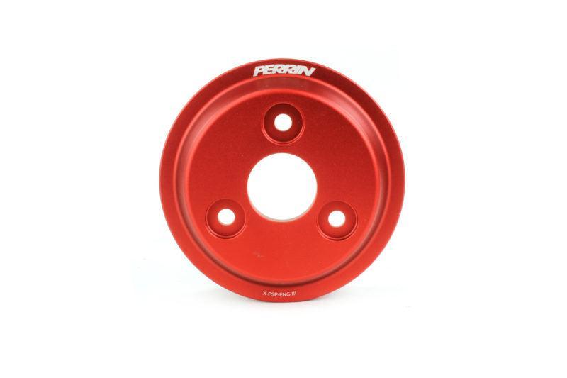 Perrin Lightweight Water Pump Pulley Red Subaru BRZ / Toyota GR86 22-26 | PSP-ENG-113RD