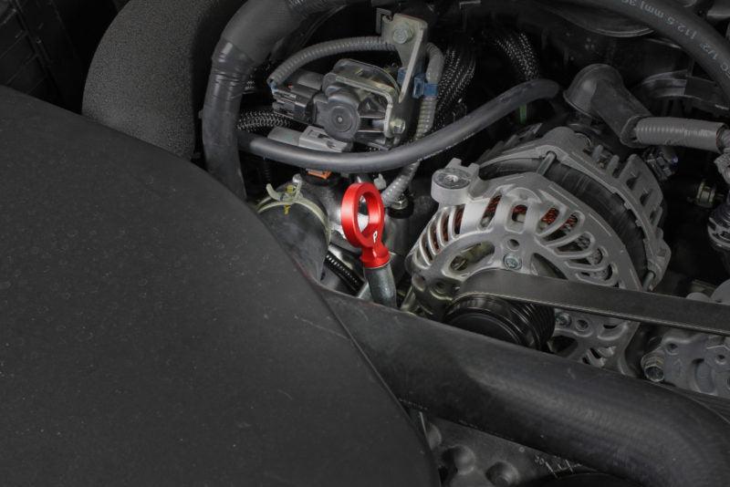 Perrin Loop Dipstick Handle Red Subaru WRX 2015-2026 / BRZ / FR-S / 86 2013-2026 | PSP-ENG-721RD