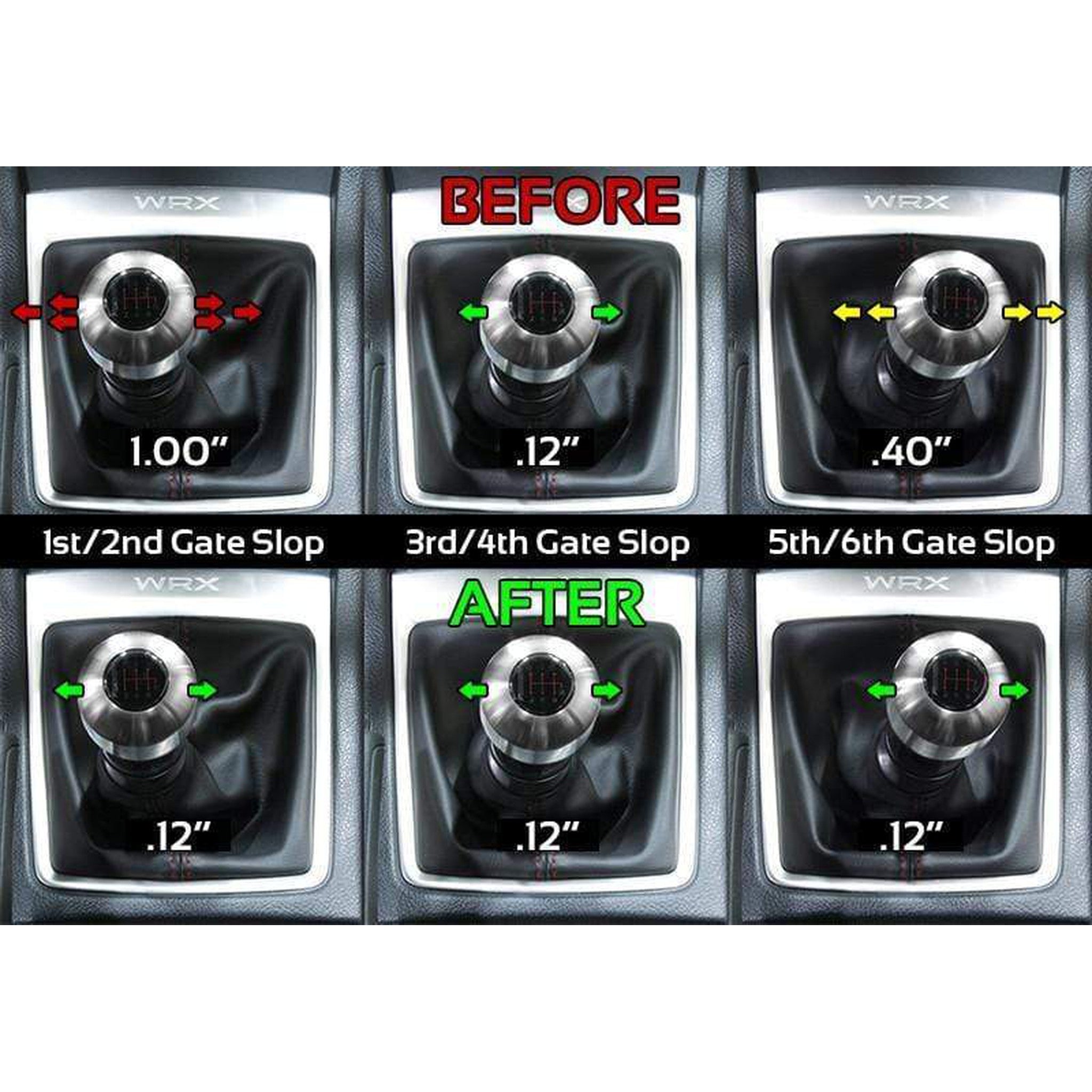 Perrin Manual Shifter Stop Black Anodized Subaru WRX 2015-2026 | PSP-INR-018
