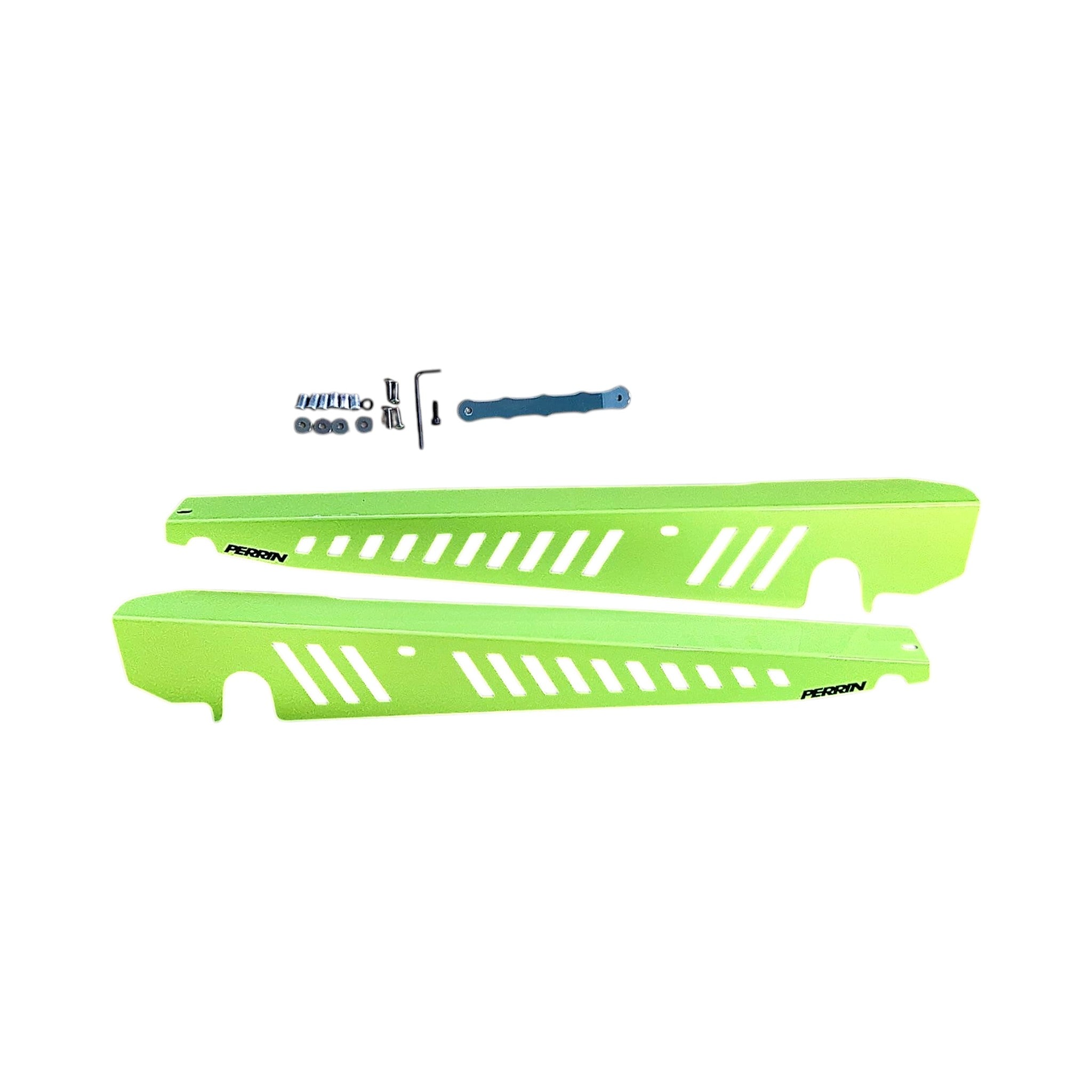 Perrin Neon Yellow Fender Shroud Set Subaru WRX / STI 2015-2021 | PSP-ENG-550NY
