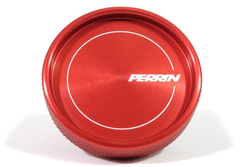Perrin Oil Filler Cap Red Subaru WRX 02-26 / STI 04-21 / BRZ 13-26 / Toyota 86 17-26 | PSP-ENG-711RD