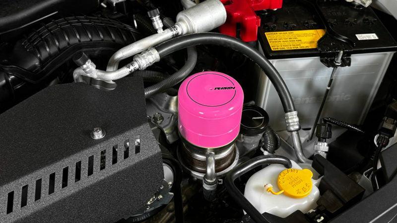 Perrin Oil Filter Cover Hyper Pink Subaru WRX 2015-2026 / BRZ 2013-2026 / Toyota 86 2017-2026 | PSP-ENG-716HP