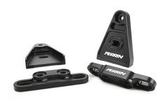 Perrin Performance High-Lift Hood Brackets Black Subaru WRX / STI 2015-2026 | PSP-BDY-011BK