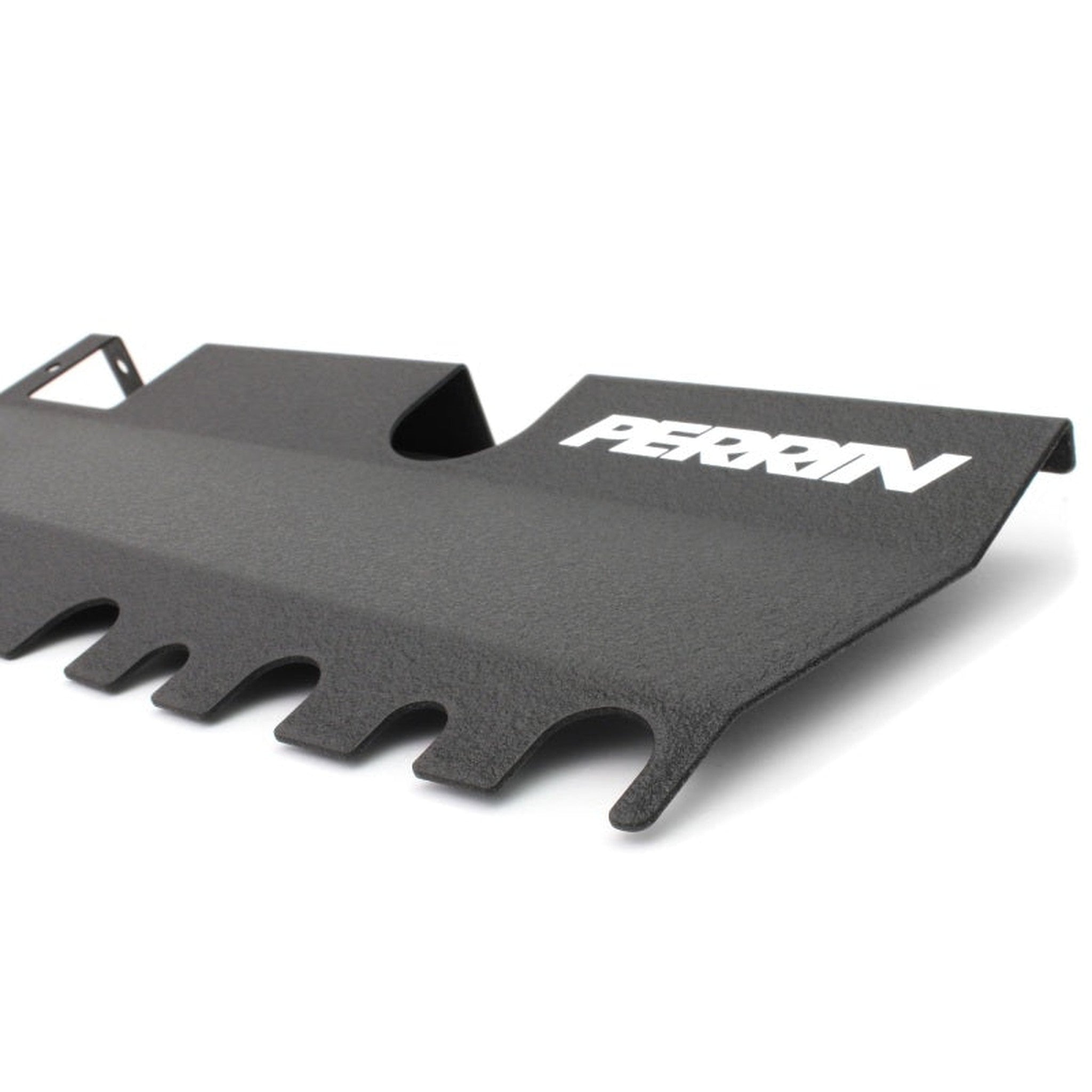 Perrin Radiator Shroud Black Subaru WRX 2015-2021 / STI 2015-2021 without OEM Intake Scoop | PSP-ENG-512-2BK
