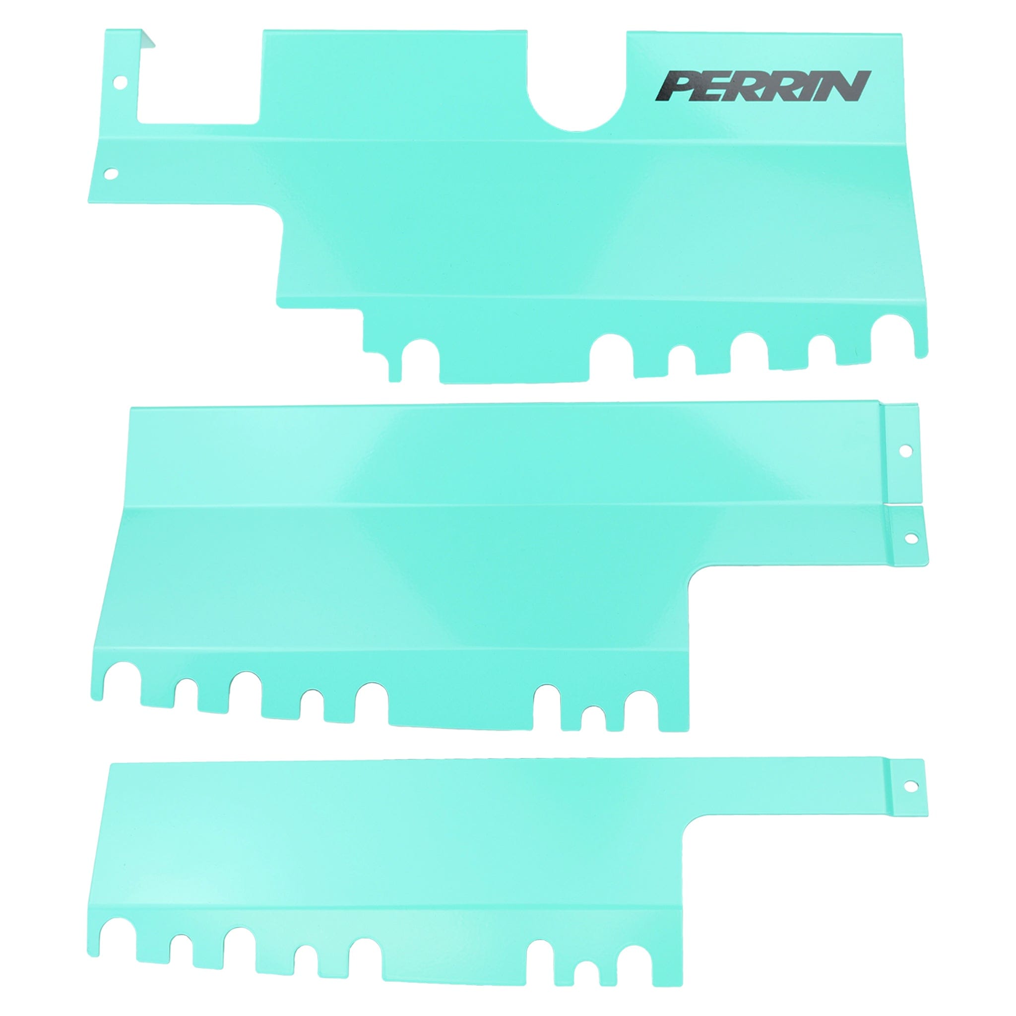 Perrin Radiator Shroud Hyper Teal Subaru WRX 2015-2021 / STI 2015-2021 | PSP-ENG-512TE