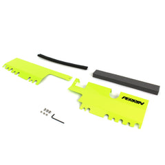 Perrin Radiator Shroud Subaru WRX 2015-2021 / STI 2015-2021 for OEM Intake Scoop Neon Yellow | PSP-ENG-512-4NY