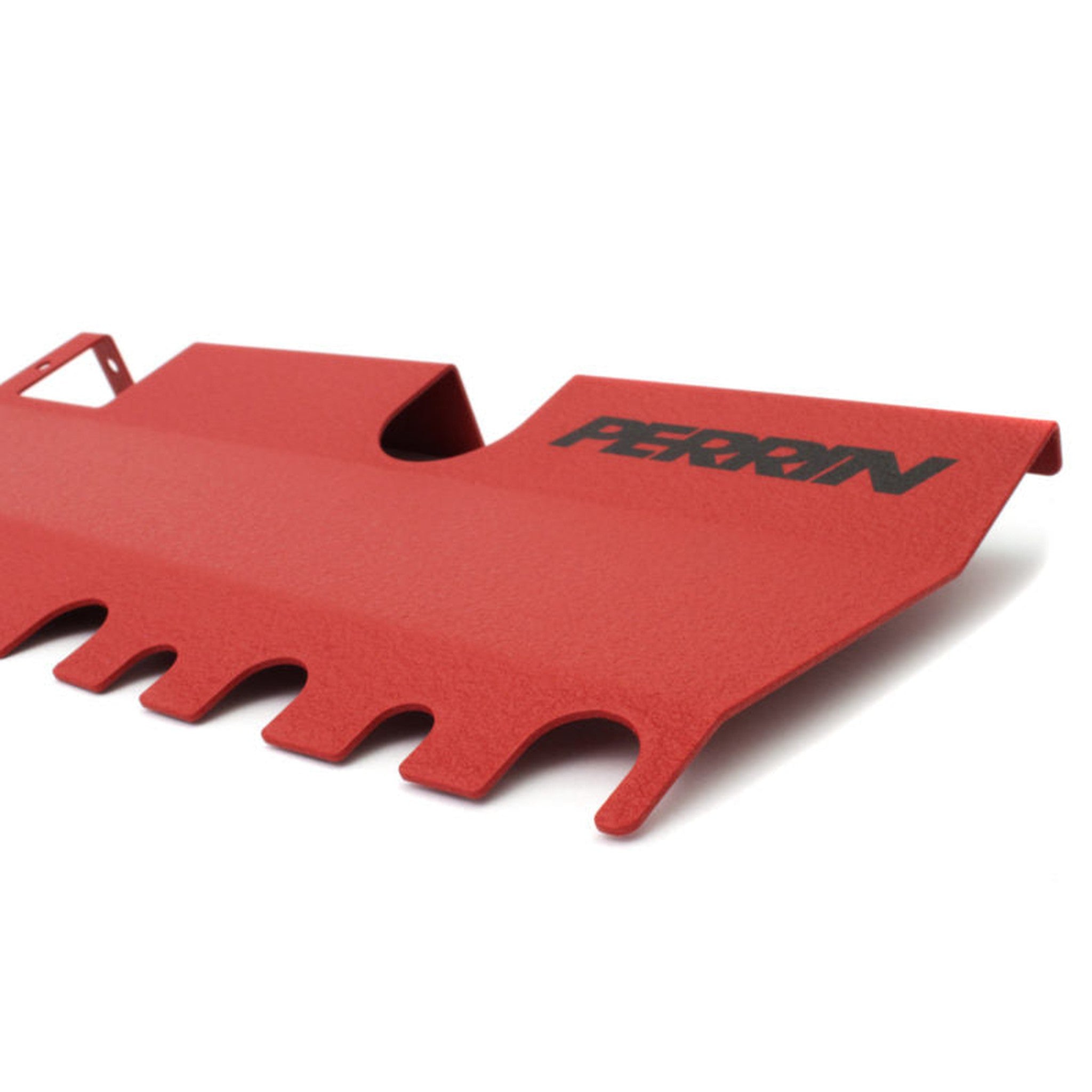 Perrin Radiator Shroud Subaru WRX 2015-2021 / STI 2015-2021 for OEM Intake Scoop Red | PSP-ENG-512-4RD