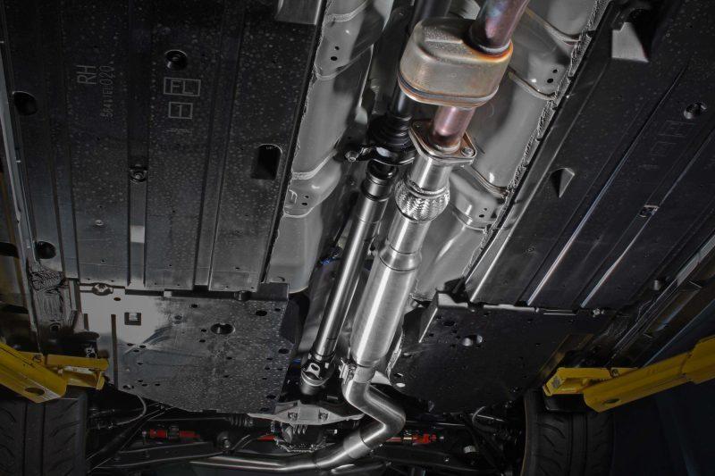 Perrin Stainless Steel Midpipe w/Resonator 3in. Subaru WRX 2022-2026 | PSP-EXT-340BR