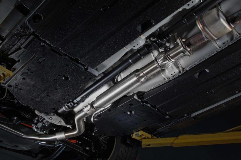 Perrin Stainless Steel Midpipe w/Resonator 3in. Subaru WRX 2022-2026 | PSP-EXT-340BR