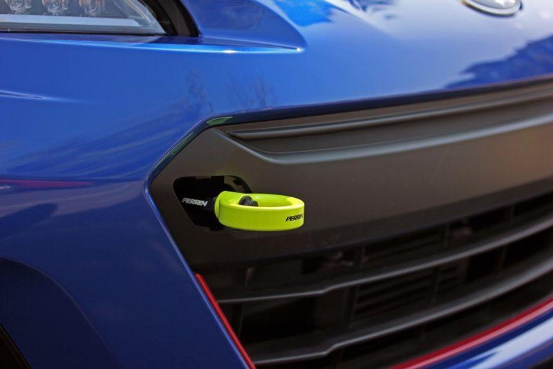 Perrin Tow Hook Front Neon Yellow Subaru WRX 2022-2026 | PSP-BDY-237NY