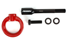 Perrin Tow Hook Kit Front Red Subaru WRX / STI 2002-2007 | PSP-BDY-230RD