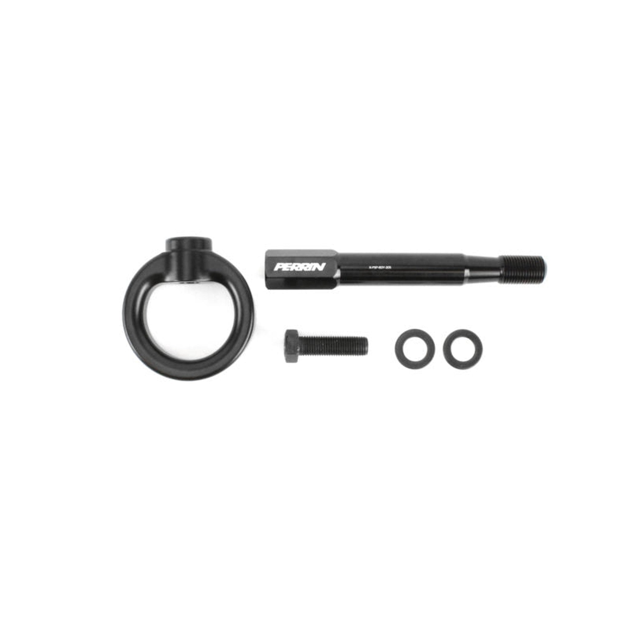 Perrin Tow Hook Kit Rear Subaru BRZ 13-26 / Scion FR-S 13-16 / Toyota 86 17-26 - Black | PSP-BDY-255BK
