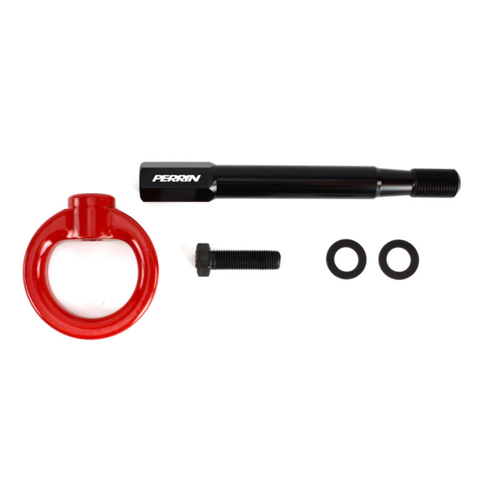 Perrin Tow Hook Kit Rear Subaru BRZ 13-26 / Scion FR-S 13-16 / Toyota 86 17-26 - Red | PSP-BDY-255RD