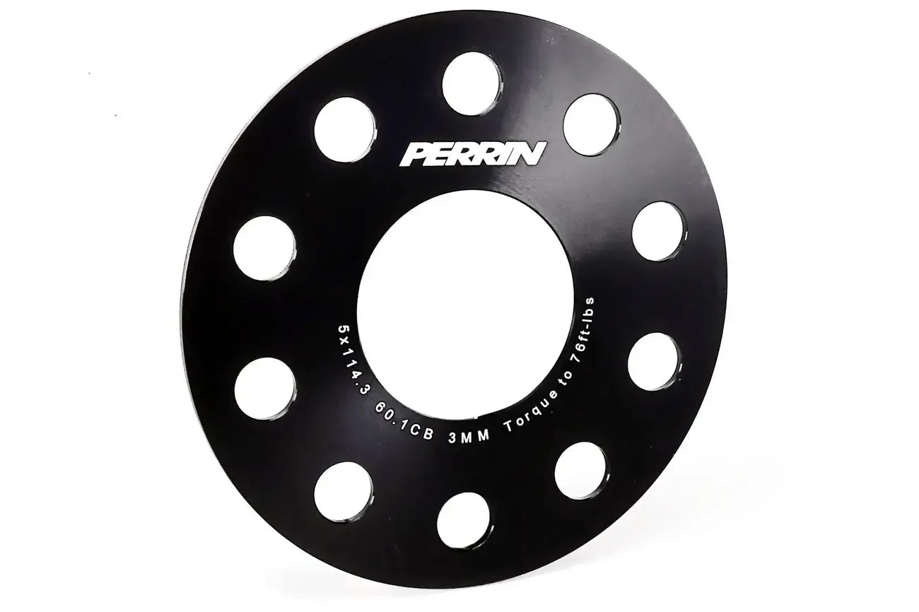 Perrin Wheel Spacers 3mm Toyota GR Corolla 2023-2026 | PTP-WHL-103BK