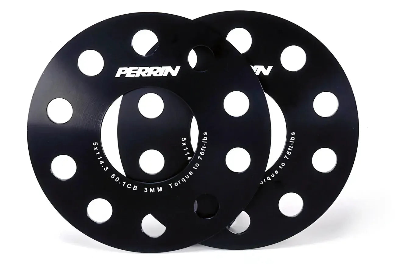 Perrin Wheel Spacers 3mm Toyota GR Corolla 2023-2026 | PTP-WHL-103BK