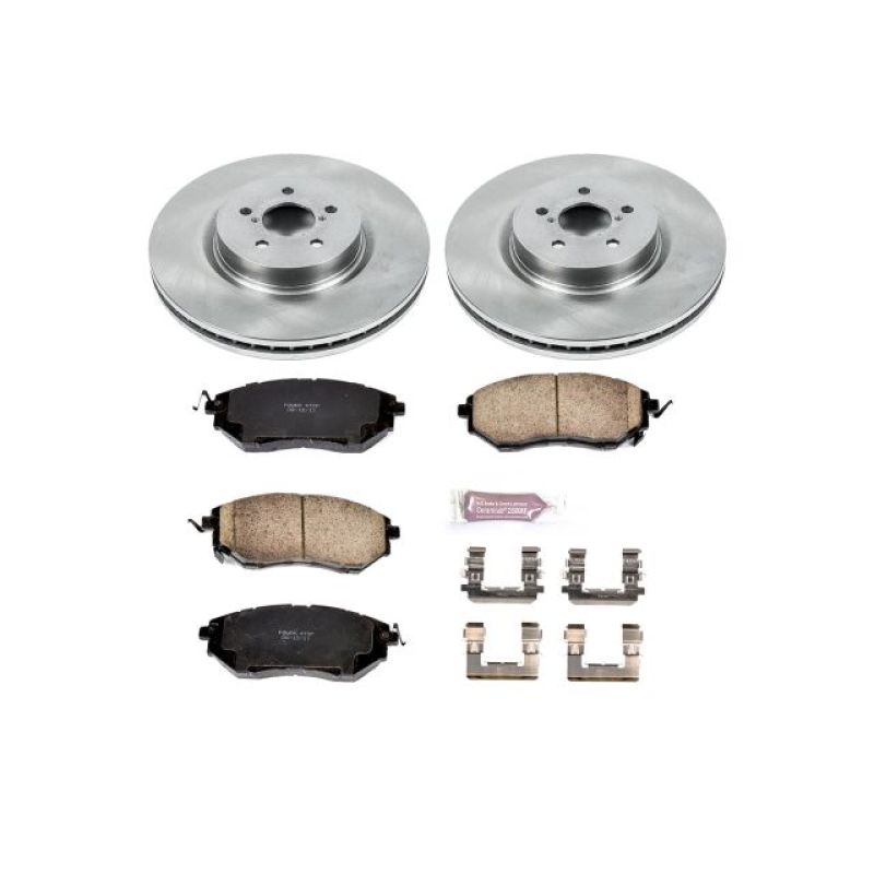 Power Stop Autospecialty Brake Kit Front Subaru Forester XT 14-18 / Legacy GT 05-12 | KOE285