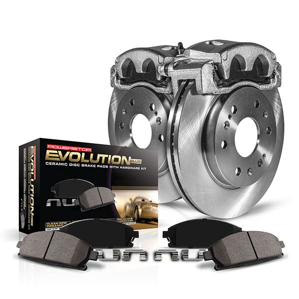 Power Stop Front Autospecialty Brake Kit w/Calipers Subaru WRX 2015-2021 | KCOE4603