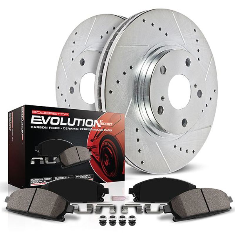 Power Stop Front Z23 Evolution Sport Brake Kit Subaru WRX 2022-2024 | K8481
